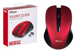 MOUSE TRUST MYDO SILENT WIRELESS RED