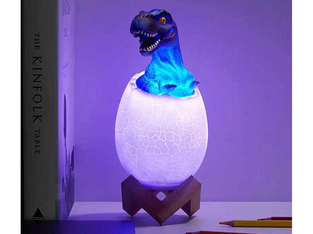 Luce notturna a LED RGB con uovo
di tirannosauro