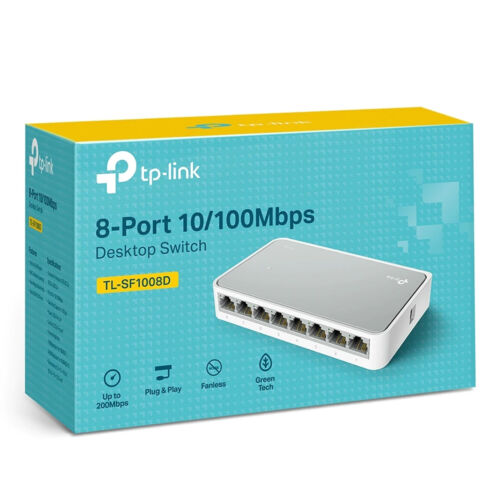SWITCH HUB ETHERNET 8 PORTE TP-LINK TL-SF1008D