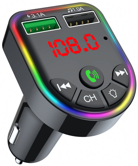 TECHMADE GEMBIRD KIT DAAUTO 3 IN 1 RADIO FM CARICATORE
USB