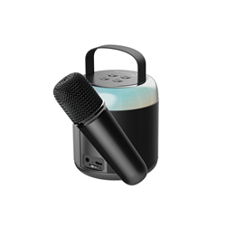 TECHMADE KARAOKE SPEAKER BLACK + MICROFONO