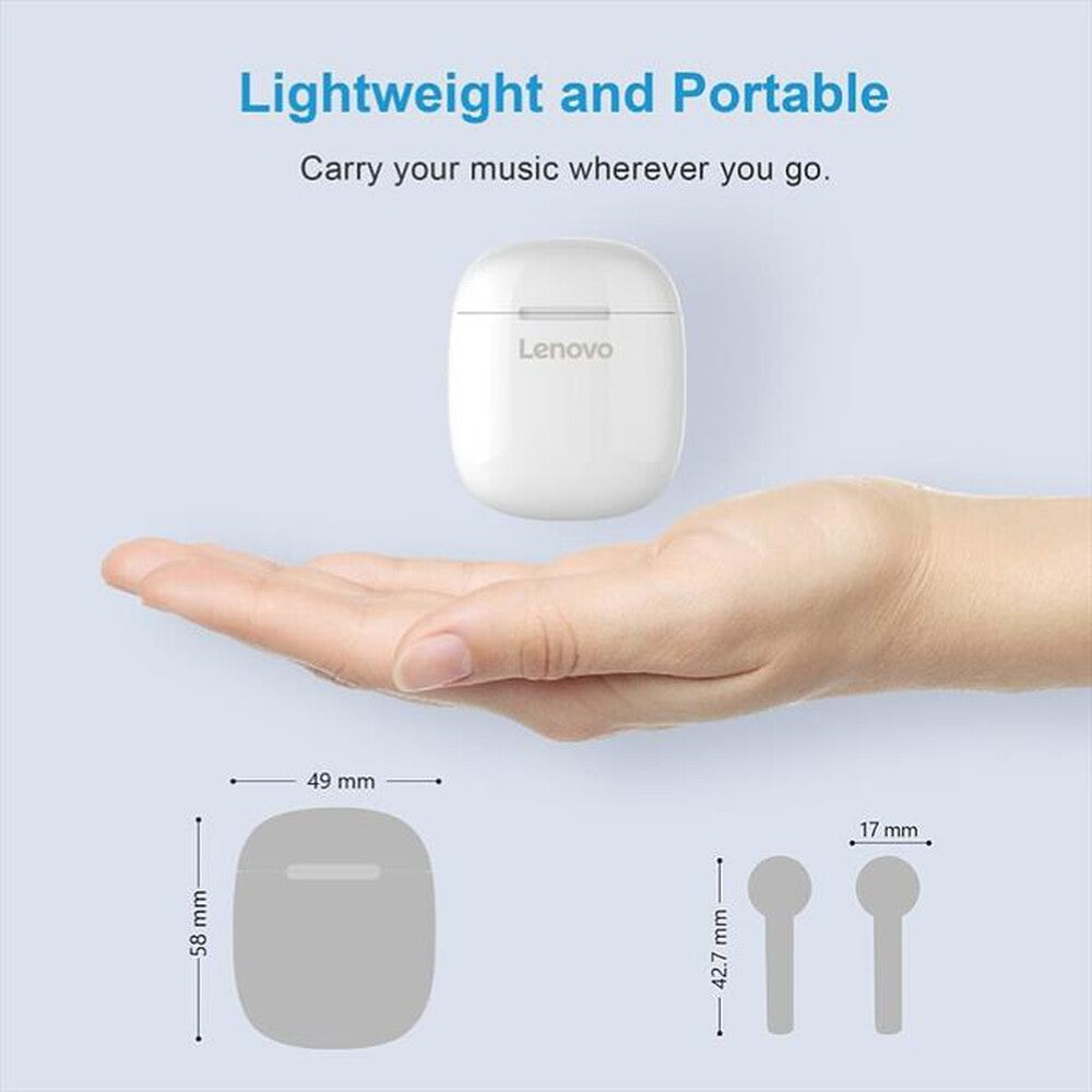 AURICOLARI LENOVO TRUE WIRELESS EARBUDS HT30