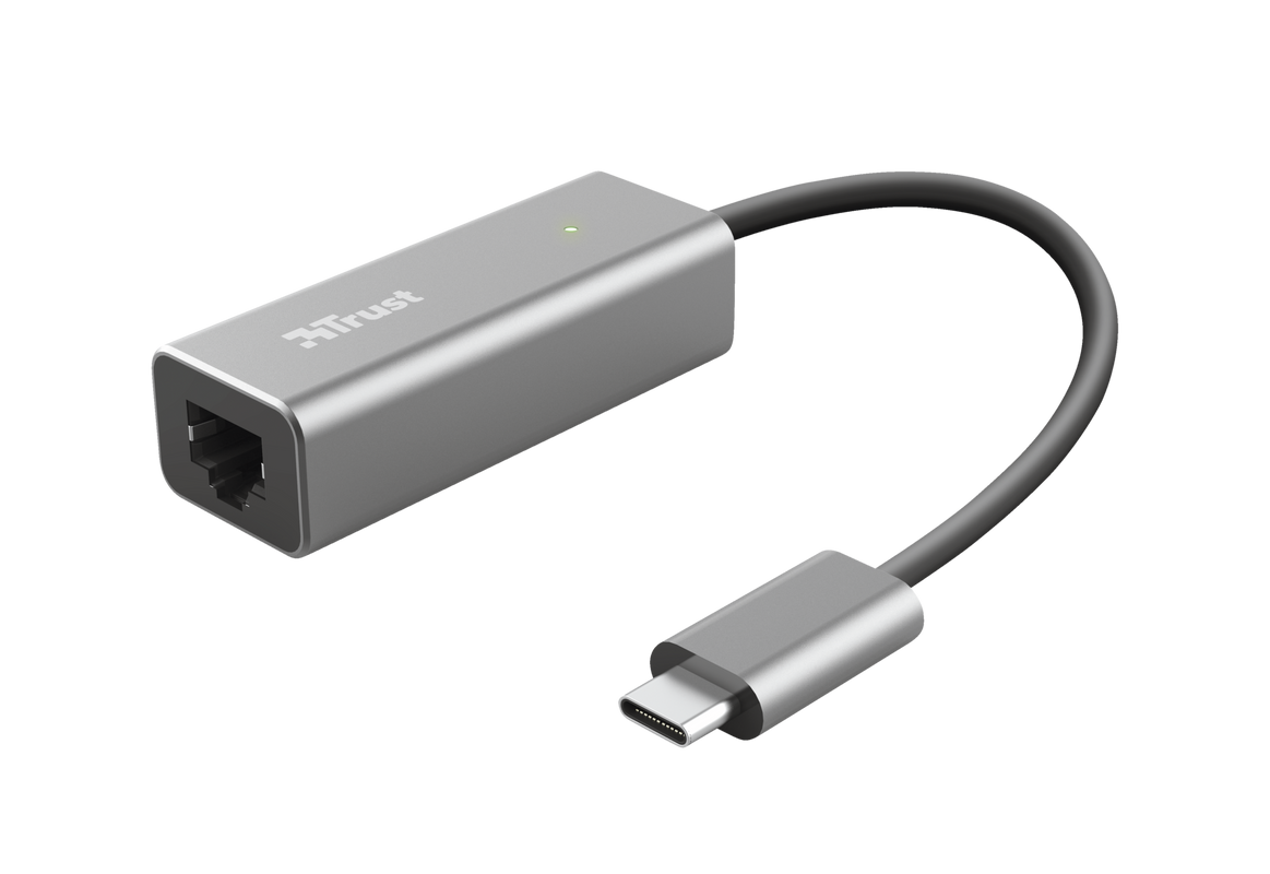 ADATTATORE USB TYPE C A LAN TRUST