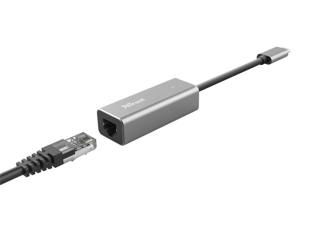 ADATTATORE USB TYPE C A LAN TRUST