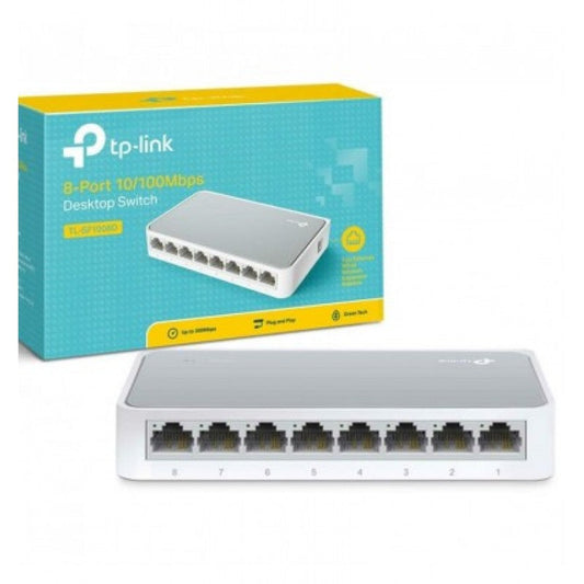 SWITCH HUB ETHERNET 8 PORTE TP-LINK TL-SF1008D