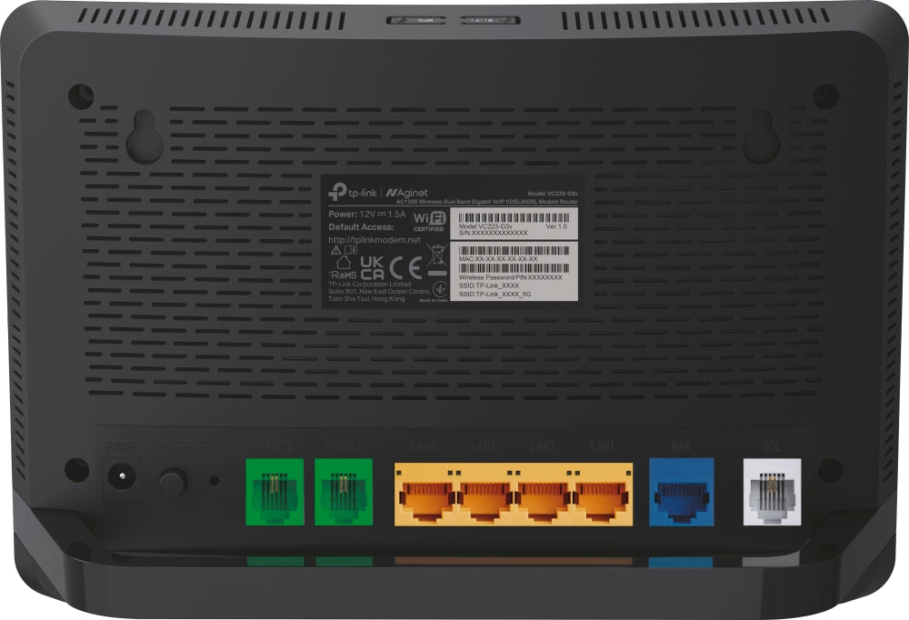 ROUTER VDSL TP-LINK AC1200 CON VOIP