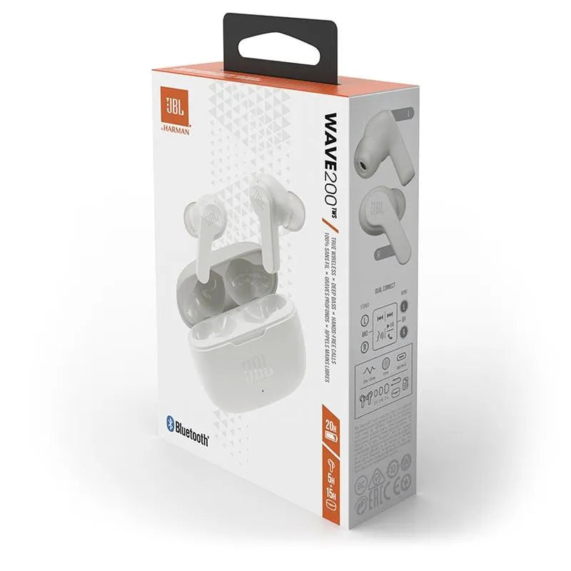 JBL Auricolari Wave 200 TWS BT White