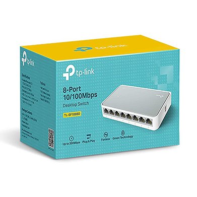 SWITCH HUB ETHERNET 8 PORTE TP-LINK TL-SF1008D