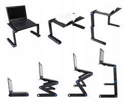 TAVOLINO PER NOTEBOOK PER LETTO, DIVANO ECC. RICHIUDIBILE