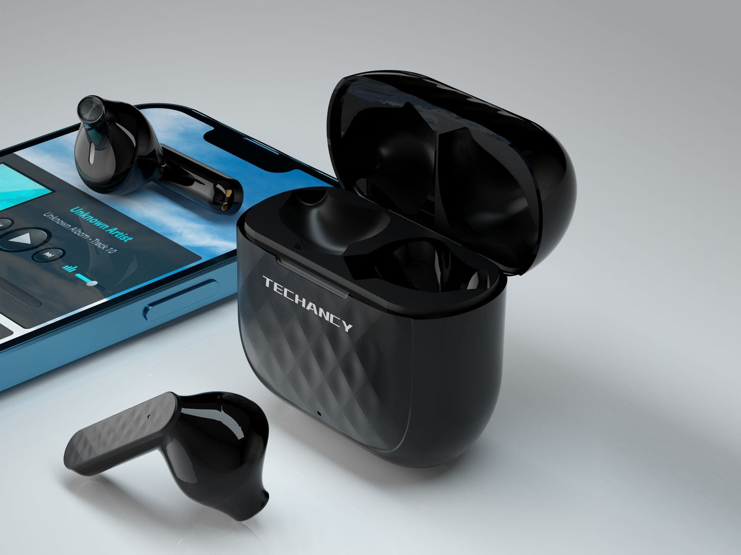 Auricolari senza fili Gt25-Tws Nero