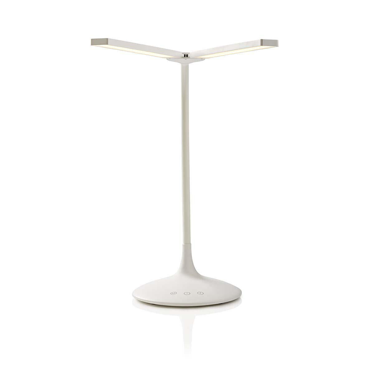 LAMPADA DA TAVOLO NEDIS REGOLABILE LED Controllo a sfioramento | 3 modalità di illuminazione | Batteria ricaricabile | 280 lm